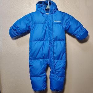 Columbia Baby Snuggly Bunny Bunting Snowsuit Blue
